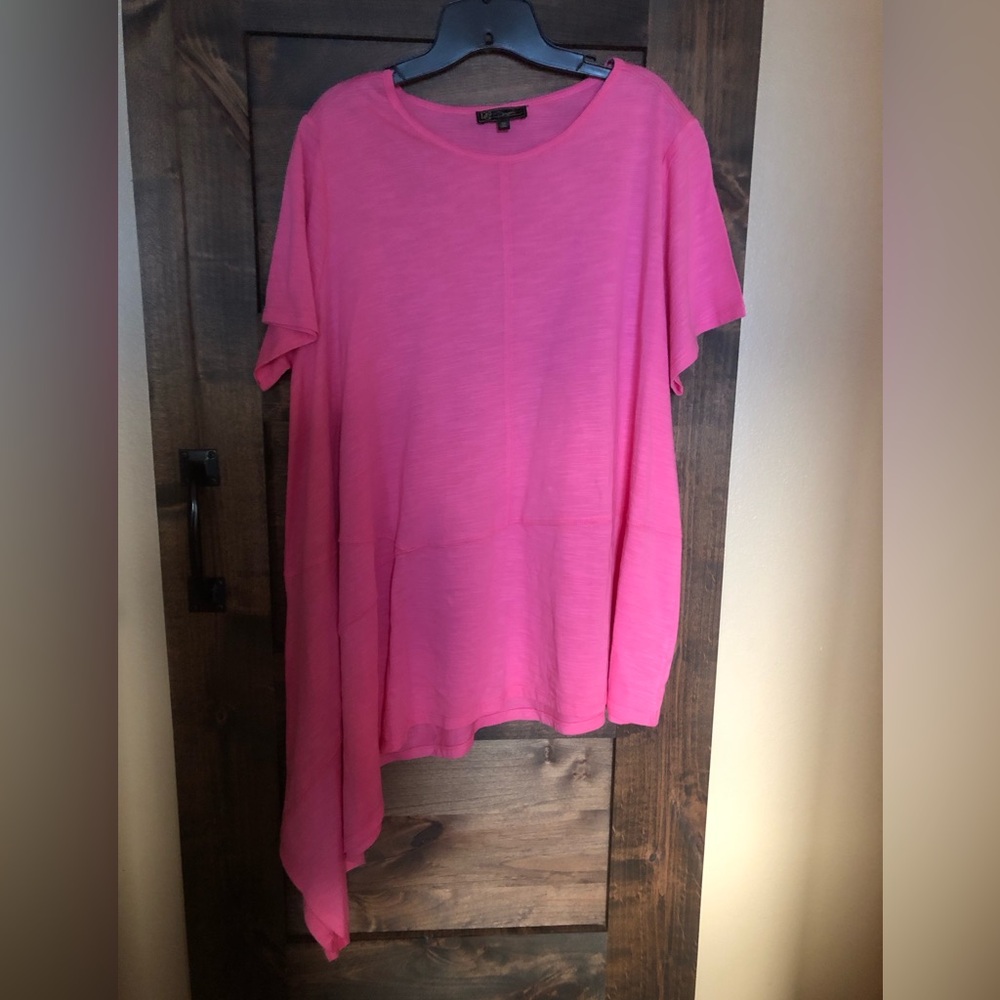 Knit "drama" top by Diane Gilman